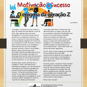 19 a 25 de outubro - O enigma da geração Z