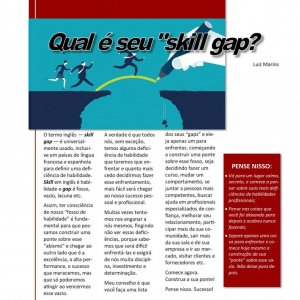 21 a 27 de junho - Qual é seu skill gap
