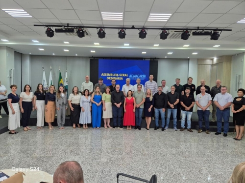 Nova diretoria da Acimacar