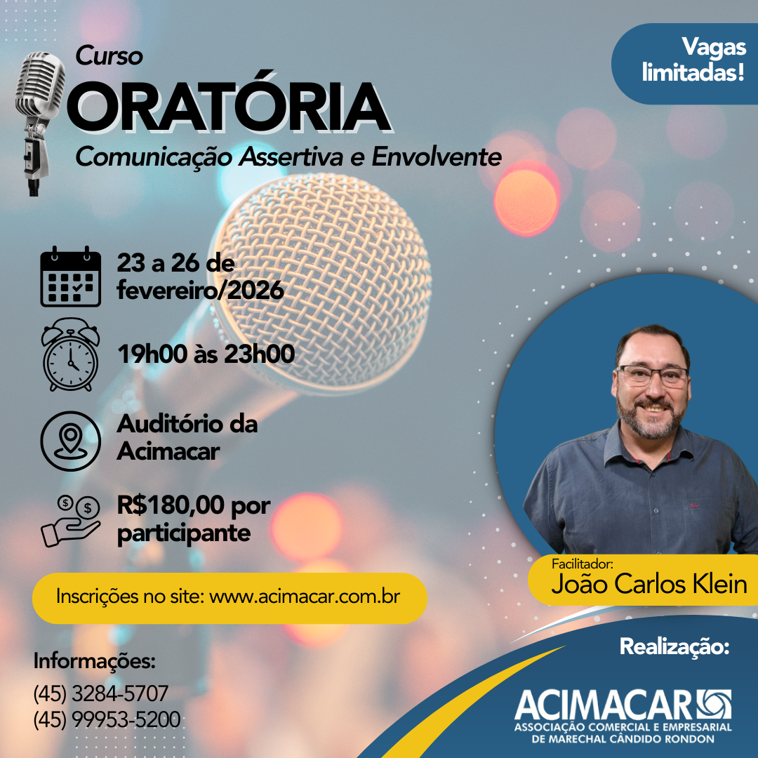 Curso: Oratória - Comunicação Assertiva e Envolvente 